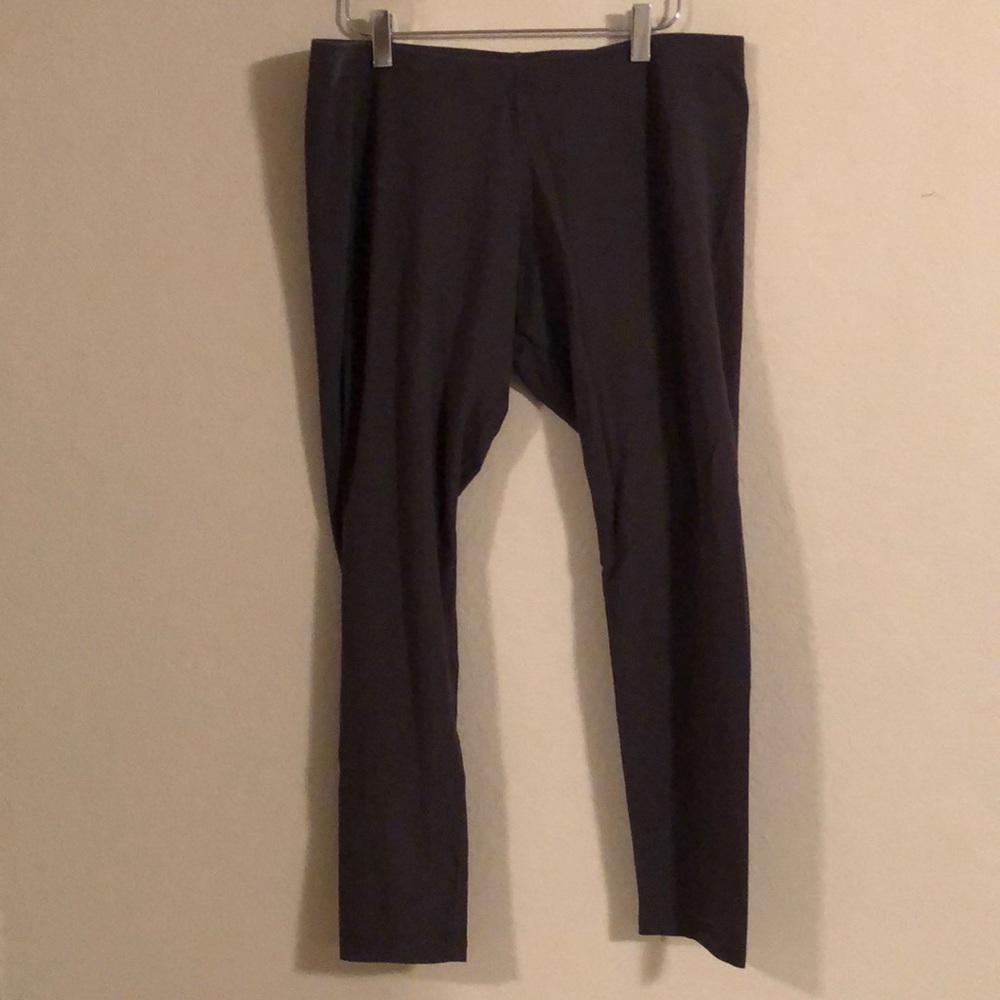 J. Jill Charcoal Gray Pima Cotton Leggings